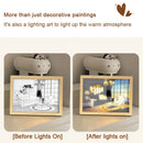 Axyaa Modern Minimalist Bedroom Luminous Lighting Painting