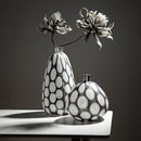 Axyaa Polka Dot Glass Vase Terrarium Hydroponics Flowerpot Home Decor
