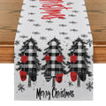 Fir Snow Glove Table Runner Set by Axyaa Home