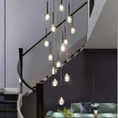 Axyaa Nordic Chandeliers for Dining Room - Indoor Light Fixture Pendant Lights