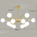 Axyaa Nordic Chandeliers Dining Room Pendant Lights Ceiling Fixture