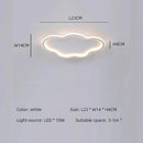 Axyaa Cloud LED Ceiling Light for Children's Room with Ultra-Thin Design