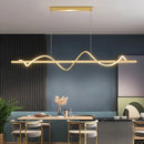 Axyaa LED Chandeliers: Modern Minimalist Dining Kitchen Pendant Lighting