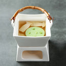 Axya Ceramic Alcohol Furnace Stewed Shark's Fin Bowl Set