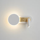 Axyaa LED Wall Lamp Spot Light Black White Modern Wall Light