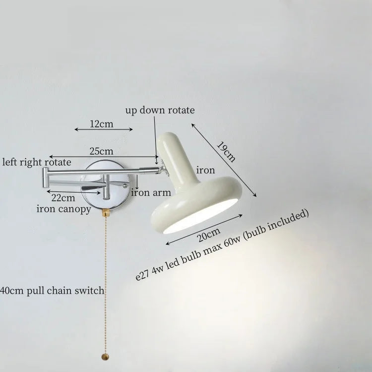 Axyaa Nordic LED Wall Lamp for Modern Home Decor