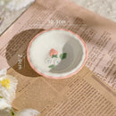 Axyaa Strawberry Hand-painted Ceramic Tableware Set for Household Dinner Plates