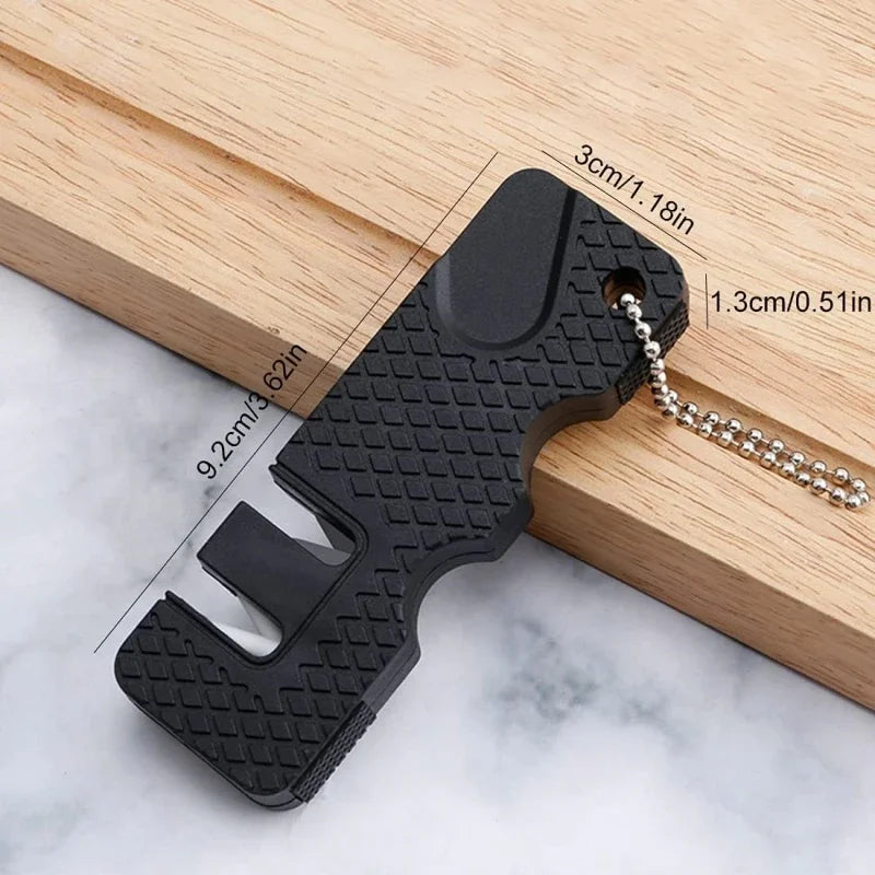 Axyaa Ceramic Knife Sharpener for Kitchen & Outdoor Use