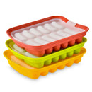Axyaa Silicone Sausage Maker Mould with Lid, 12 Grids Hot Dog DIY Baking Tool