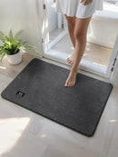 Axyaa Super Soft Fluffy Bathroom Rug Ultra Absorbent Non-Slip Plush Shower Carpet