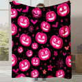 Axyaa Halloween Flannel Blanket | Autumn Winter Warm Gift Blanket