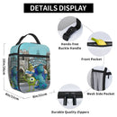 Axyaa Insulated Monster Lunch Bag - Reusable Thermal Cooler for Work & Storage