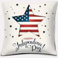 Axyaa LOVE USA Square Pillowcase for Home Decor