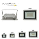 Axyaa White LED Flood Light for Outdoor Garden Lighting - 100W to 10W Variants