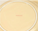 Axyaa Cream Bread Ceramic Handle Deep Plate Family Baking Tray Fruit Salad Tray