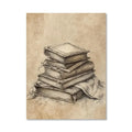 Axyaa Autumn Witch Jack-O-Lantern Canvas Prints for Modern Halloween Home Decor