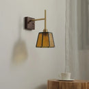 Axyaa Glass Copper LED Wall Lights Modern Bedside Lamp 4w Applique Da Parete