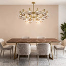 Axyaa Nordic Mocha Pendant Lights: Modern Molecular Design for Luxury Decor