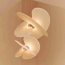 Cream Silk Pendant Light by Axyaa - Wabi Sabi Style for Living Room & Bedroom