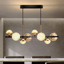Axyaa Modern Chandelier Pendant Light for Dining Room - Indoor Ceiling Hanging Lamp