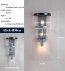 Axyaa Crystal Luxe LED Wall Lamp for Living Room Bedroom Study Dining Corridor