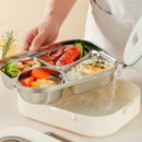 Axyaa Bento Lunch Box for Adults with Compartments and Storage Compatibility