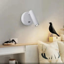 Axyaa LED Wall Lamp Rotating Reading Light for Bedroom Hotel Living Room