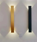 Axyaa Modern Aluminum 6W/18W/24W LED Indoor Wall Sconce Decorative Up Down Wall Lamp