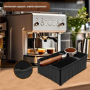Axyaa Espresso & Coffee Grounds Tapping Box with Tapping Rod & Rubber Base