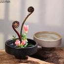 Axyaa Ceramic Flowerpot Vase for Beautifying Home Decor with Style