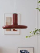 Axya Nordic UFO Red Saucer Pendant Light for Living Room and Dining Room