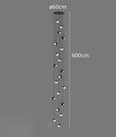 Axyaa Dining Room Chandelier - Modern Indoor Ceiling Light Fixture