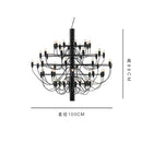 Axyaa Modern Italian Pendant Ceiling Chandelier for Kitchen Living Room