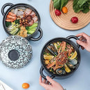 Axya Ceramic Casserole Soup Stew Pot Korean Style Pan Gas Cookware