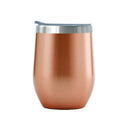 Axyaa Stainless Steel Thermos Bottle, 12oz Eggshell Cup for Travel, Office, School