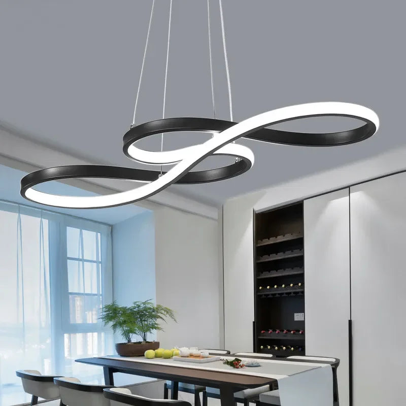 Axyaa Special-shaped LED Pendant Lights for Modern Nordic Dining Room