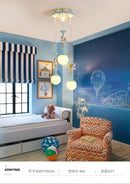 Axyaa Modern Minimalist Kids Room Pendant Light for High-end Bedroom Decor