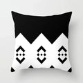 Axyaa Black Galaxy Planet Print Cushion Cover for Bedroom and Living Room