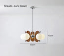 Axyaa Vintage Acrylic Pendant Light for Living, Dining, Bedroom - Memphis Lighting