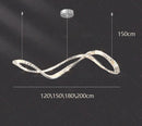 Axyaa Modern LED Pendant Light Chandeliers for Living Room and Dining Room