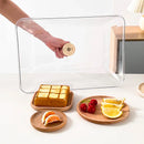 Axyaa Transparent Insulated Food Cover - Anti-Splatter & Insect Proof - Kitchen Accessories