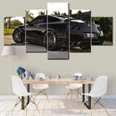 Axyaa Black Skyline Gtr Car Poster Painting Wall Art Canvas Home Decor Artwork