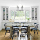 Axya Retro Chandelier: Modern LED Living Room Lighting Fixtures