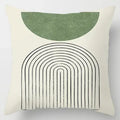 Axyaa Abstract Line Pattern Decorative Pillow Cover
