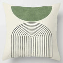 Axyaa Abstract Line Pattern Decorative Pillow Cover