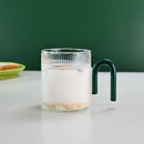 Axyaa Ripple Glass Mug - Colorful Heat-Resistant Milk Tea Coffee Cup