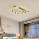 Axyaa Luxury Crystal LED Ceiling Chandelier with Smart Dimmable Lights and Artistic Design