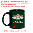 Axyaa Friends Central Perk Mug 11oz: Personalized Name, Wholesale Tea Cup, Dropshipping