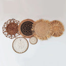 Axyaa Rattan Wall Hanging Scandinavian Wall Decor