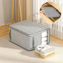 Axyaa Duvet Blanket Storage Organizer: Dustproof Clothes & Quilt Wardrobe Sorting Bag